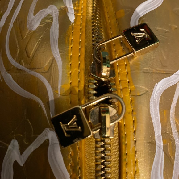 Custom painted Authentic Louis Vuitton Vernis Bag - Picture 14 of 16